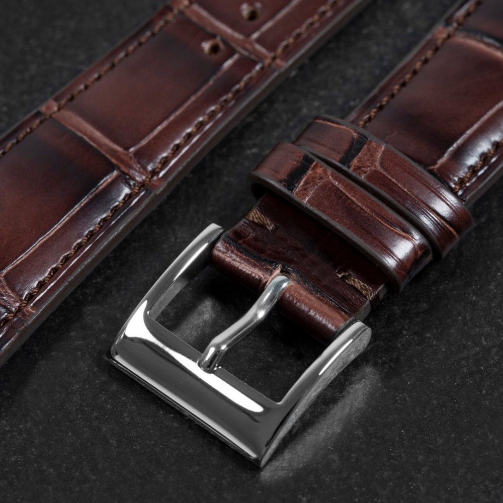 Custom Alligator Leather Watch Strap  – Handmade to Order