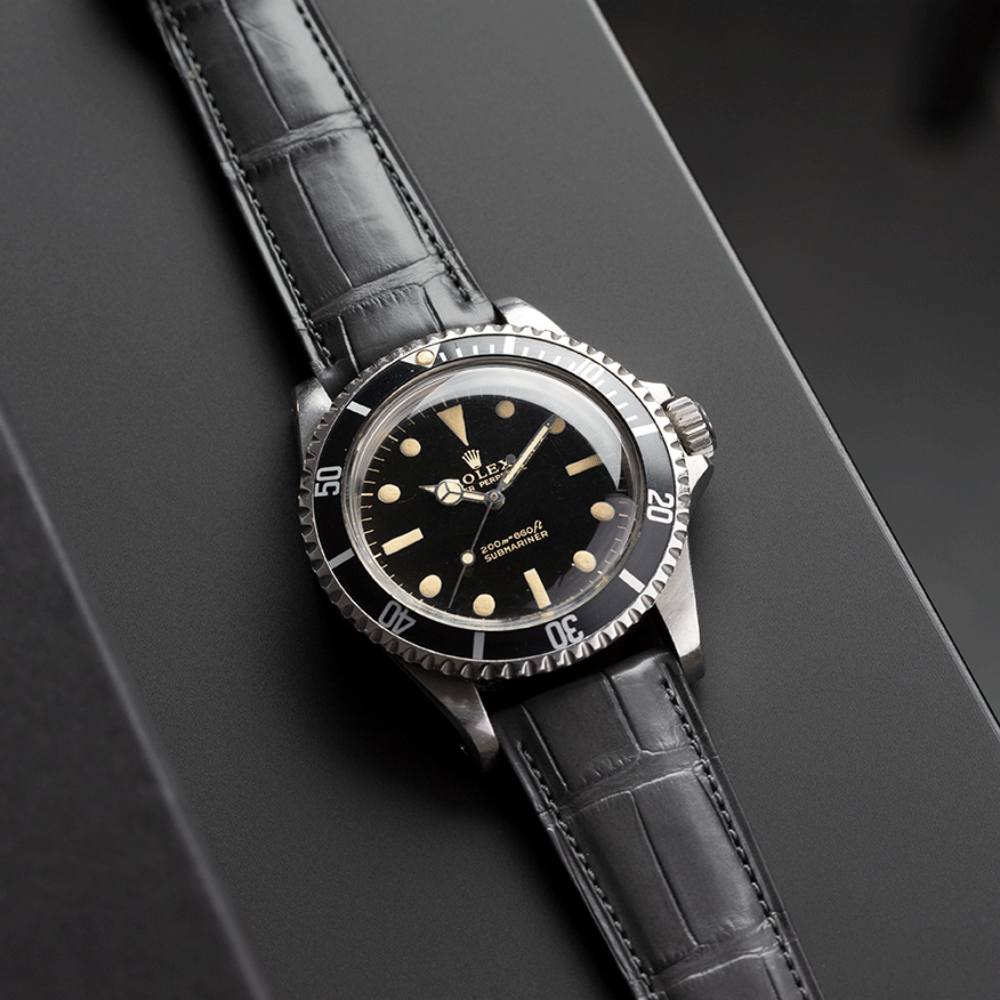 Custom Alligator Leather Watch Strap  – Handmade to Order