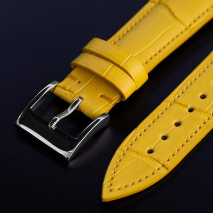 Custom Alligator Leather Watch Strap  – Handmade to Order