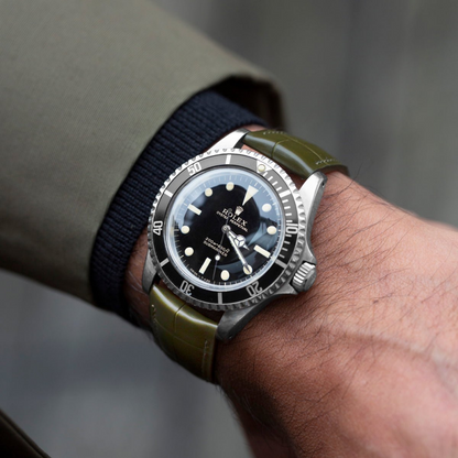 Custom Alligator Leather Watch Strap  – Handmade to Order