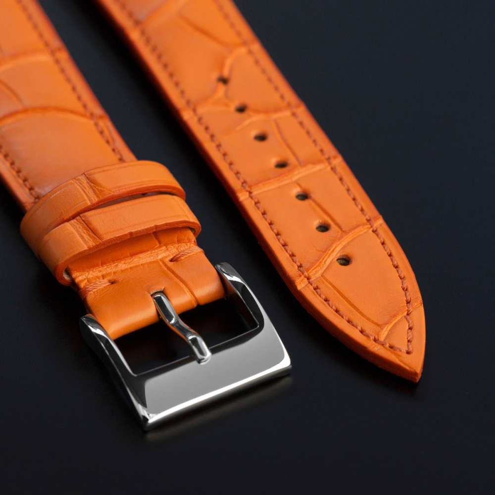 Custom Alligator Leather Watch Strap  – Handmade to Order