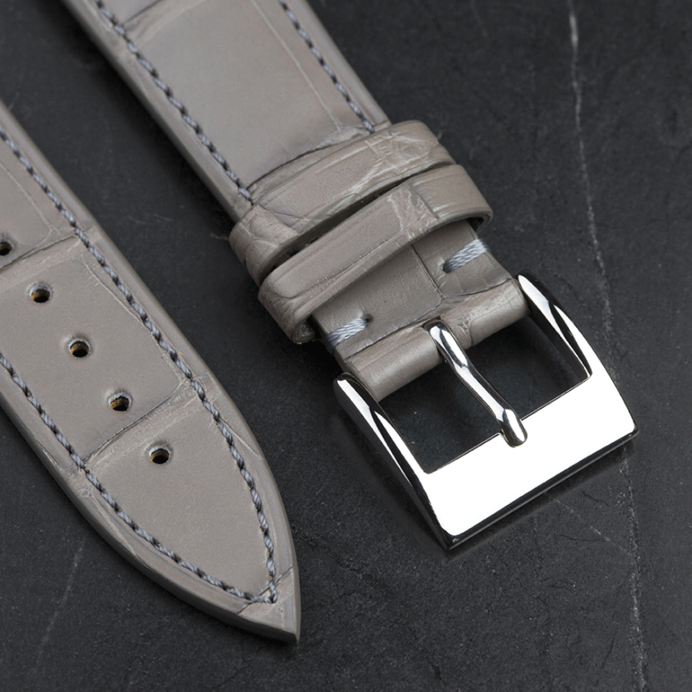 Custom Alligator Leather Watch Strap  – Handmade to Order