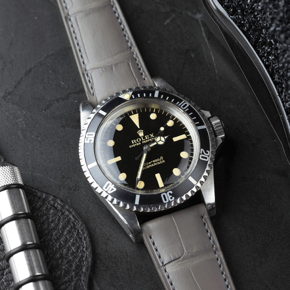 Custom Alligator Leather Watch Strap  – Handmade to Order