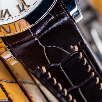 Alligator Leather Strap for Rolex Datejust
