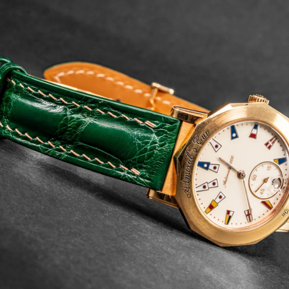 Alligator Leather Strap for Corum