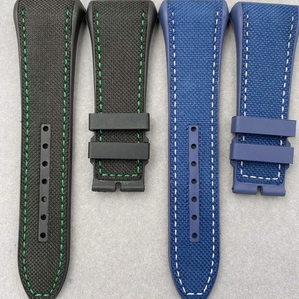 FKM Sailcloth Rubber Strap for Franck Muller Vanguard
