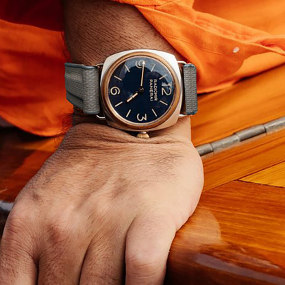 FKM Sailcloth Rubber Strap for Panerai