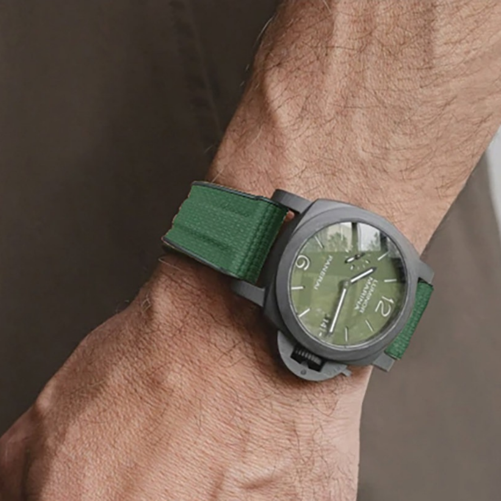 FKM Sailcloth Rubber Strap for Panerai