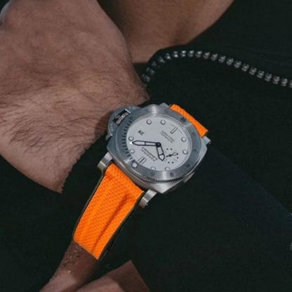 FKM Sailcloth Rubber Strap for Panerai