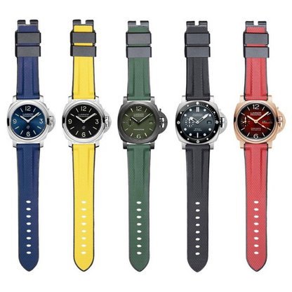 FKM Sailcloth Rubber Strap for Panerai