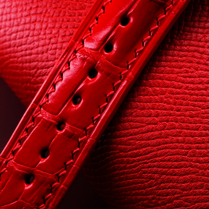 Alligator Leather Strap for Rolex Datejust