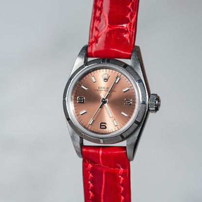 Alligator Leather Strap for Rolex Datejust