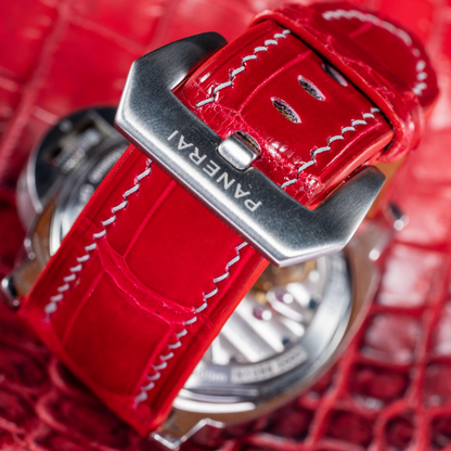 Alligator Leather Strap for Panerai Luminor