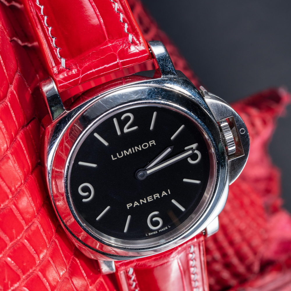 Alligator Leather Strap for Panerai Luminor