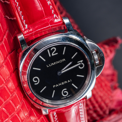 Alligator Leather Strap for Panerai Luminor
