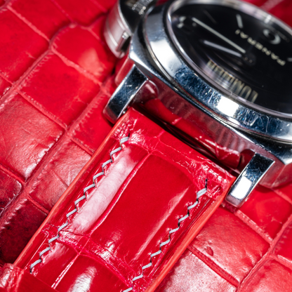 Alligator Leather Strap for Panerai Luminor