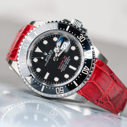 Alligator Leather Strap for Rolex Sea-Dweller