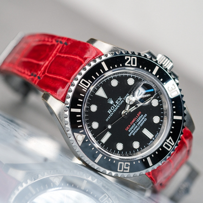 Alligator Leather Strap for Rolex Sea-Dweller