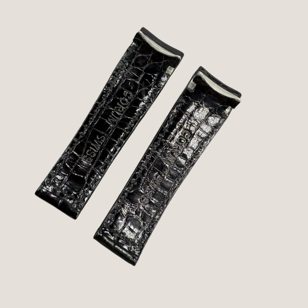 Alligator Leather Strap for Corum Bubble
