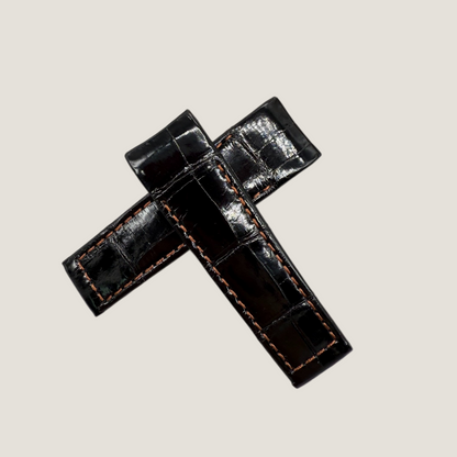 Alligator Leather Strap for Corum Bubble