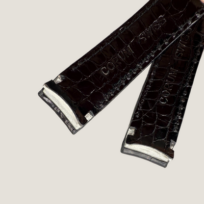 Alligator Leather Strap for Corum Bubble