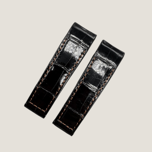 Alligator Leather Strap for Corum Bubble