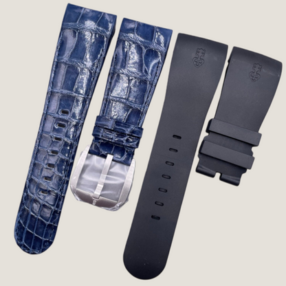 Alligator Leather Strap for Corum Bubble