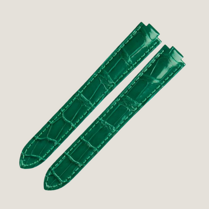 Alligator Leather Strap for Cartier Calibre