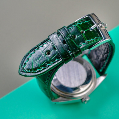 Alligator Leather Strap for Rolex Datejust