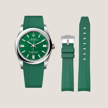 FKM Rubber Strap for Rolex Oyster Perpetual 36mm Tang Buckle