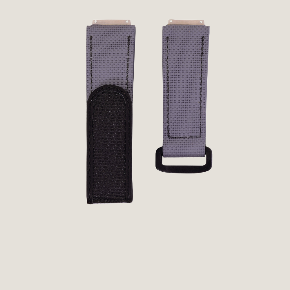 Custom Velcro Watch Strap for Richard Mille - FKM Rubber Sailcloth Pattern