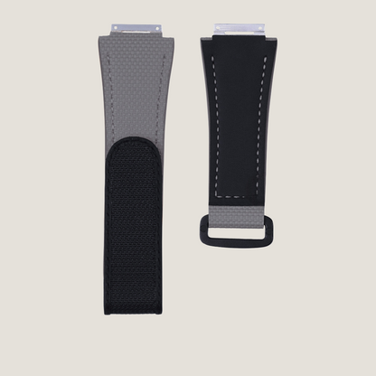 Custom Velcro Watch Strap for Richard Mille - FKM Rubber Sailcloth Pattern