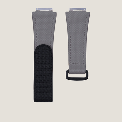 Custom Velcro Watch Strap for Richard Mille - FKM Rubber Sailcloth Pattern
