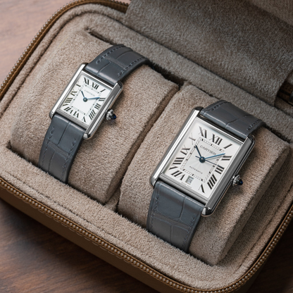 Alligator Leather Strap for Cartier Tank