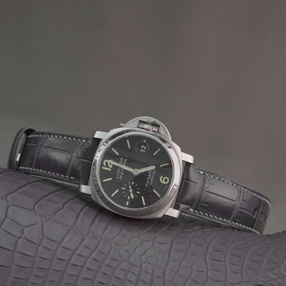 Alligator Leather Strap for Panerai Luminor Due