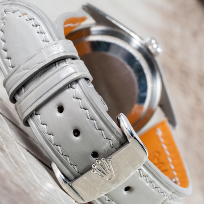 Alligator Leather Strap for Rolex Datejust