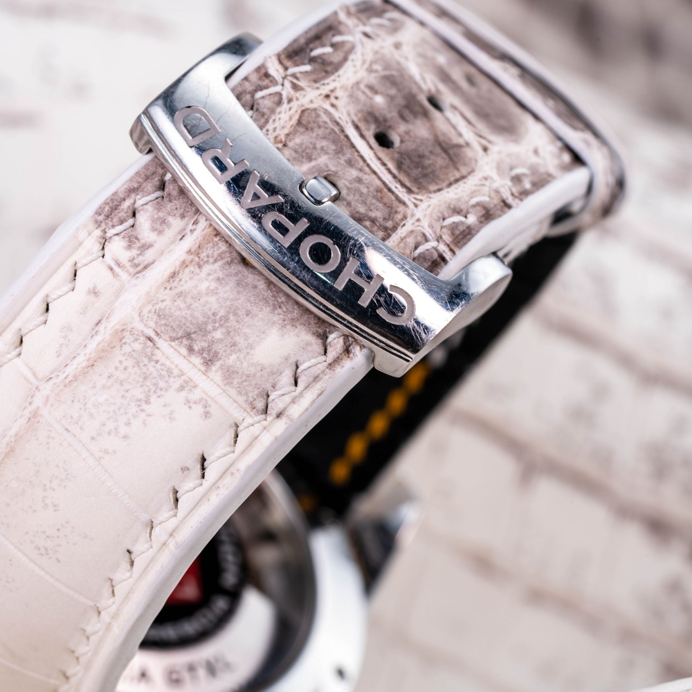 Alligator Leather Strap for Chopard Mille Miglia