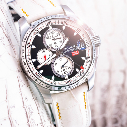 Alligator Leather Strap for Chopard Mille Miglia