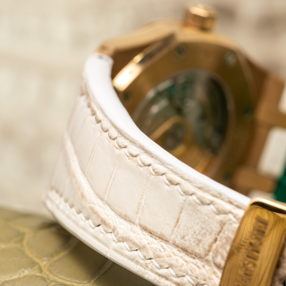 Alligator Leather Strap for Audemars Piguet Royal Oak 41mm