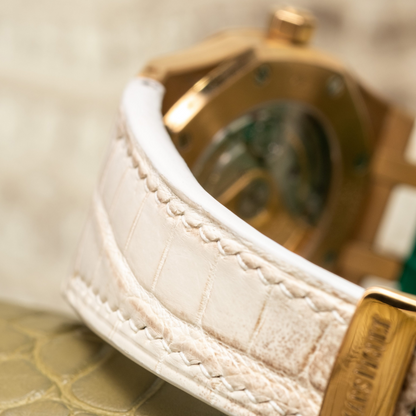 Alligator Leather Strap for Audemars Piguet Royal Oak 41mm