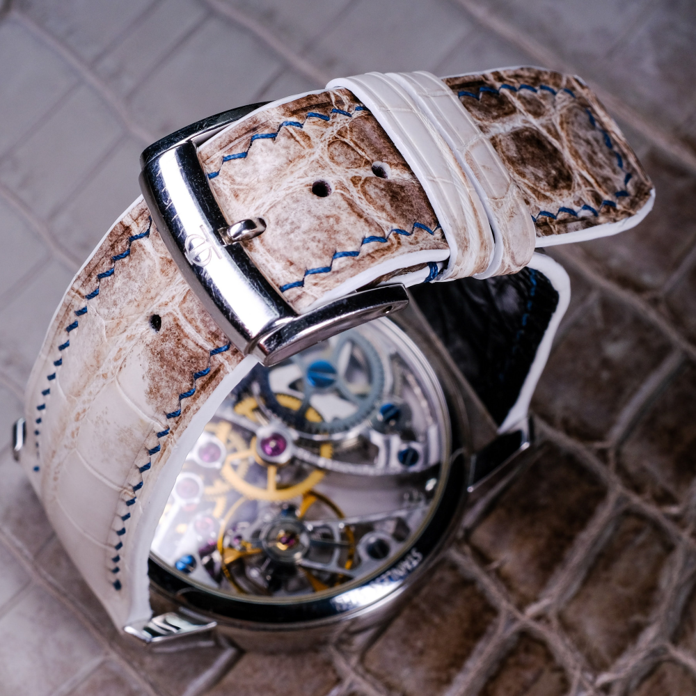 Alligator Leather Strap for Baume & Mercier