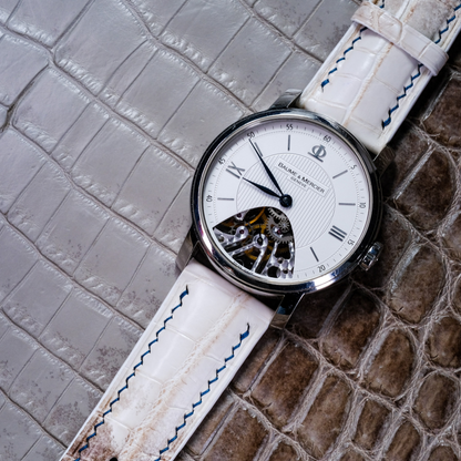 Alligator Leather Strap for Baume & Mercier