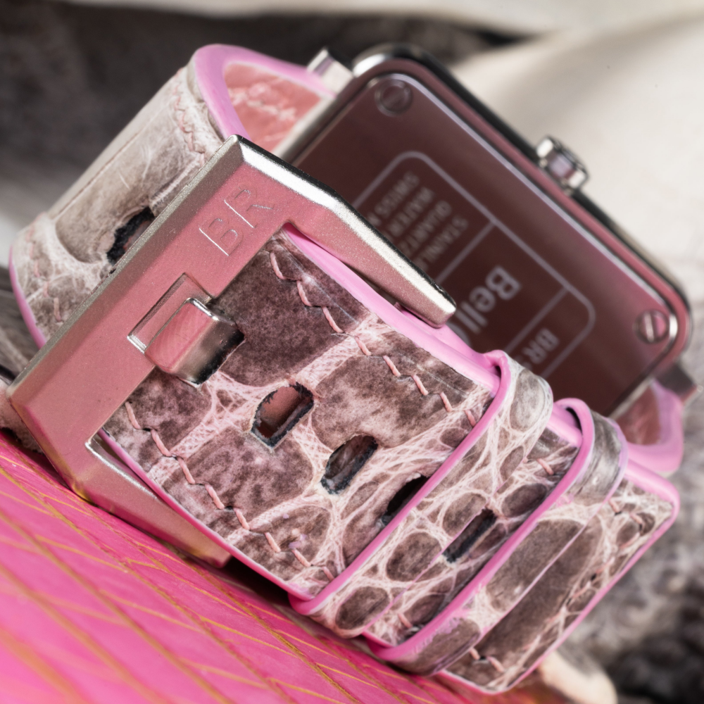 Alligator Leather Strap for Bell & Ross