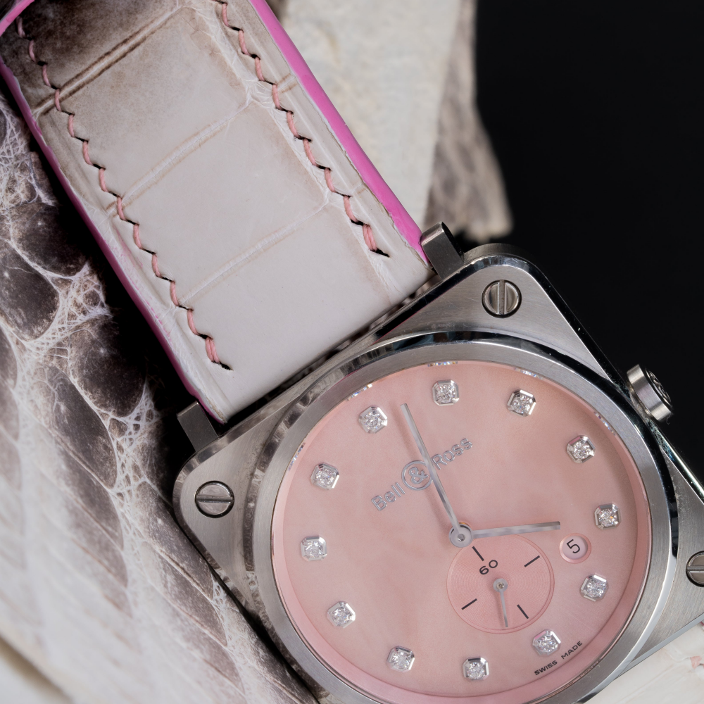 Alligator Leather Strap for Bell & Ross
