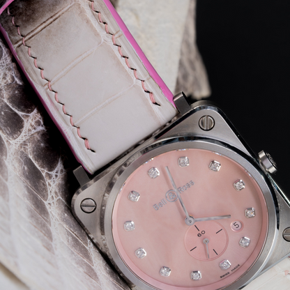 Alligator Leather Strap for Bell & Ross