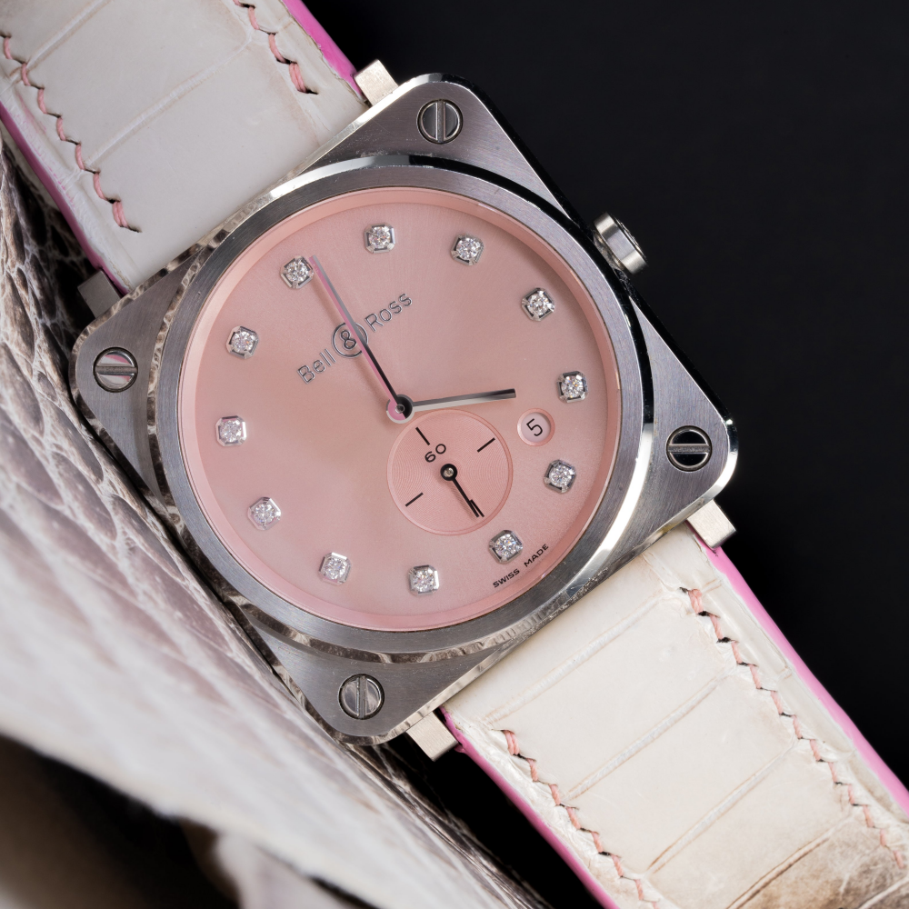 Alligator Leather Strap for Bell & Ross
