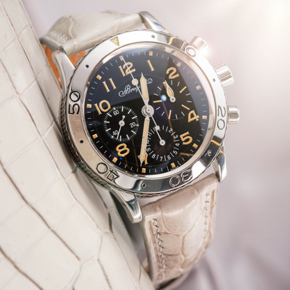 Alligator Leather Strap for Breguet