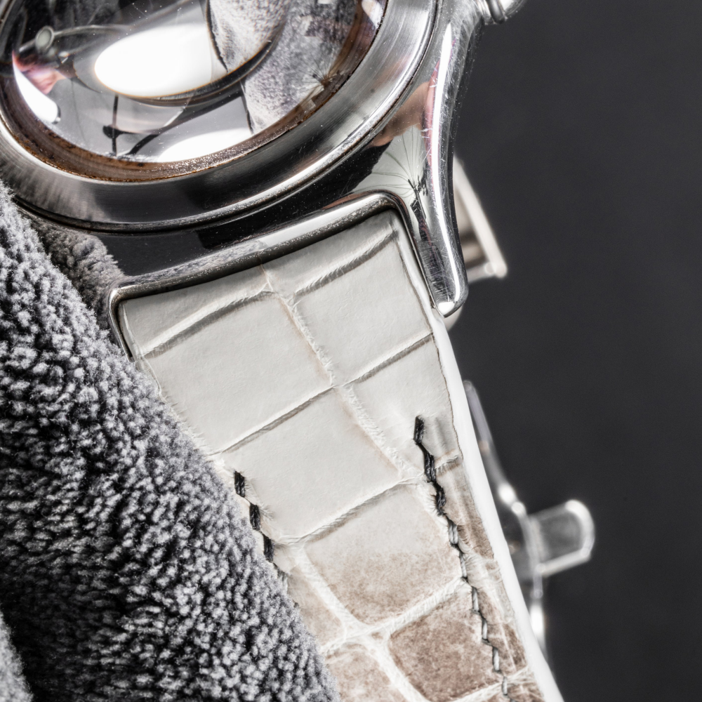 Alligator Leather Strap for Corum Bubble