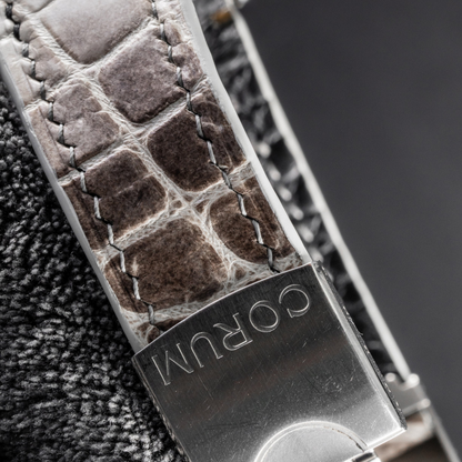 Alligator Leather Strap for Corum Bubble