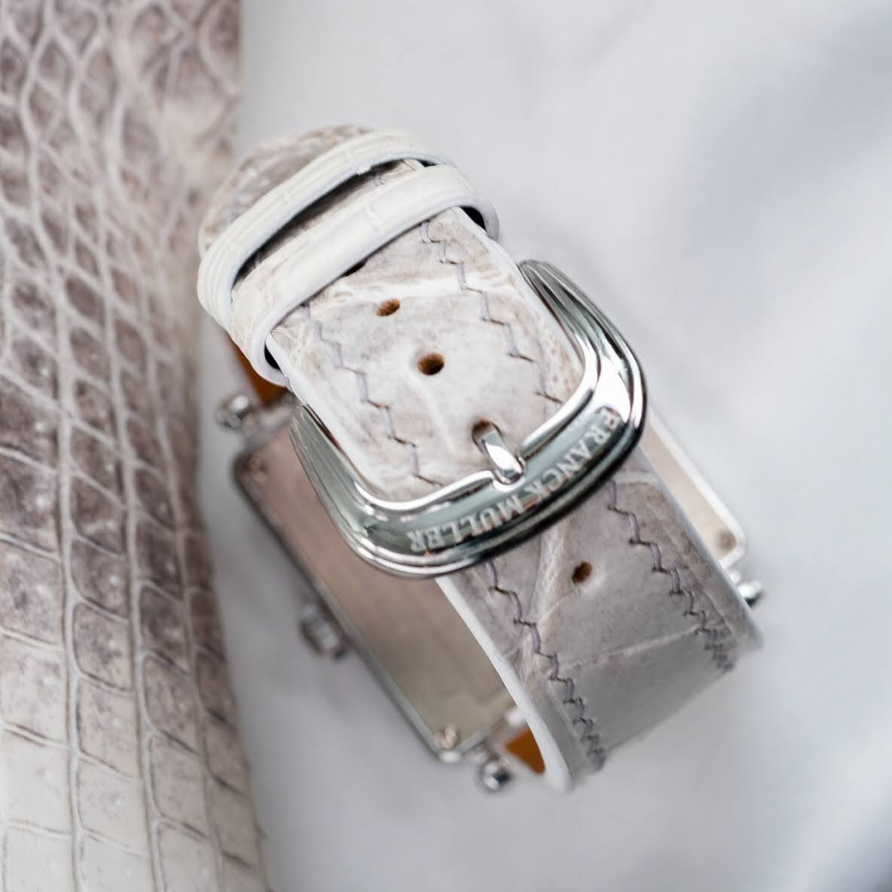 Alligator Leather Strap for Franck Muller Master Square
